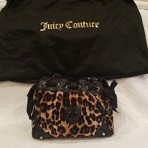 Juicy Couture Leopard Daydreamer shoulder handbag